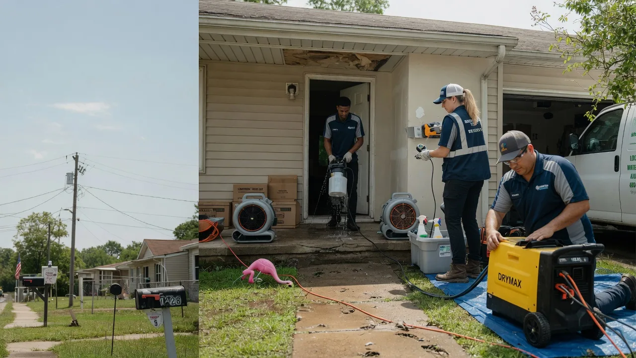 Storm Damage Water Removal in Carrollton, OH near me